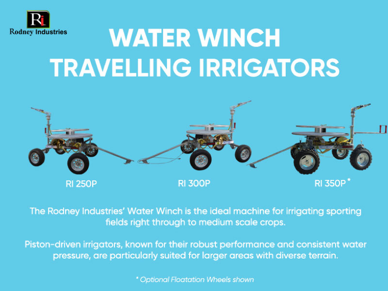 Rodney Industries Water Winch Travelling Irrigators
