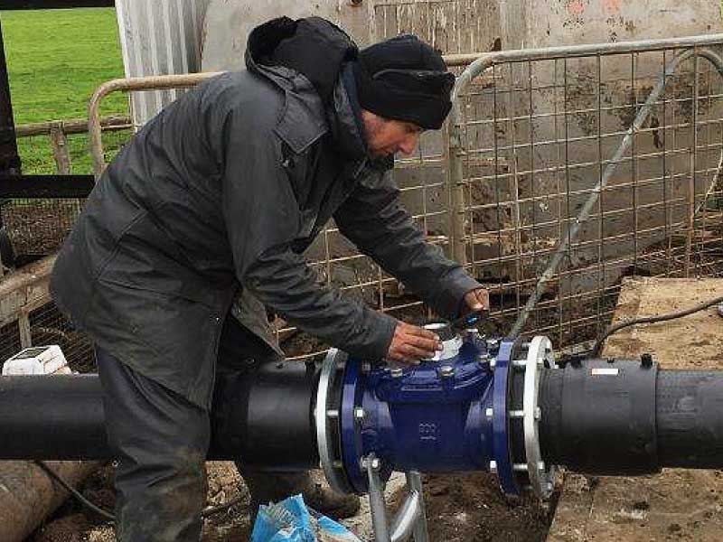 Watersolve Irrigation – Water Meter Installation